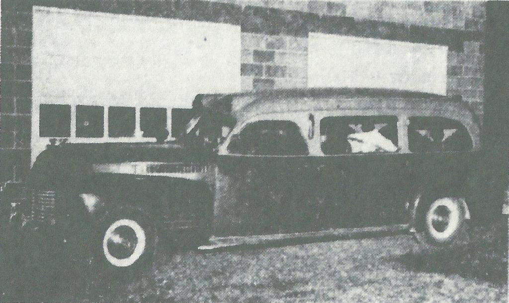 1941 Cadillac Ambulance
In service 1952 to 1957
Bought from Warner-Miller Sales Company
Philadelphia, Pennsylvania
