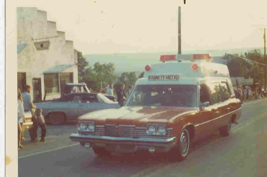 1973 Pontiac Superior Ambulance
In service 1973 to 1981 as Ambulance 12-9
Traded in to Wheeled Coach
