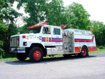 1992 KME International
In service from 1992 to 2010 as Engine 12-1
Sold to BCS Alliance, Incorporated
North Benton, Ohio 
