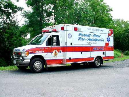 1994 Ford Braun Box Ambulance
In service from 1994 to 2005 as Ambulance 12-9
Traded in to Horton Emergency Vehicles (VCI) 
Berlin, New Jersey
